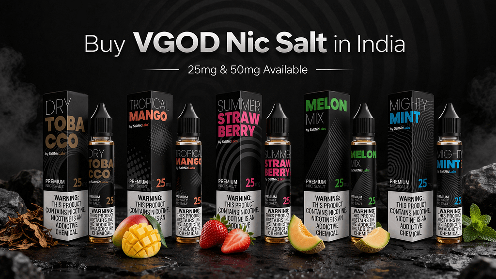 vgod nic salt india 30ml vape juice collection