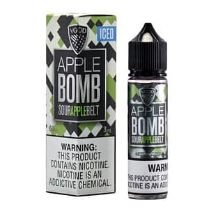 VGOD Iced Apple Bomb Nic Salt 30ml Green Apple Menthol Vape Juice