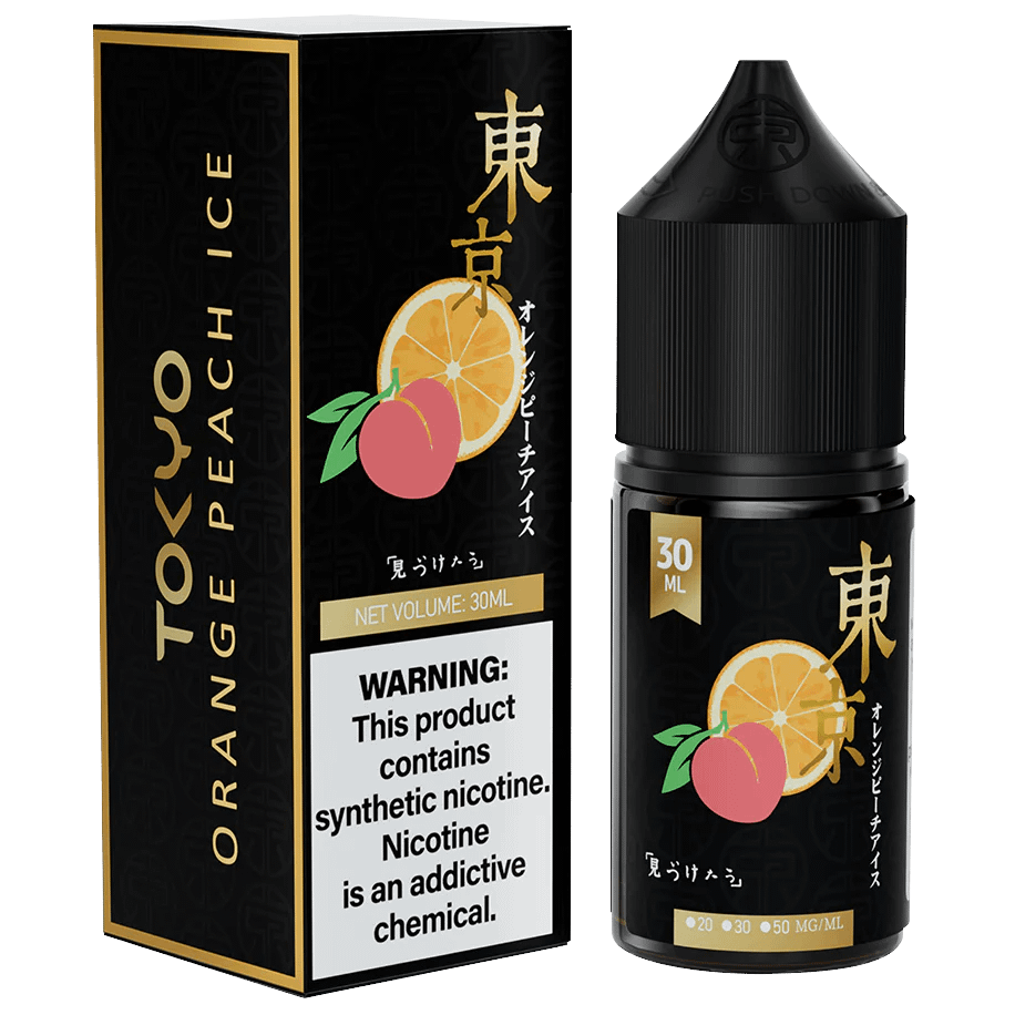 tokyo orange peach ice